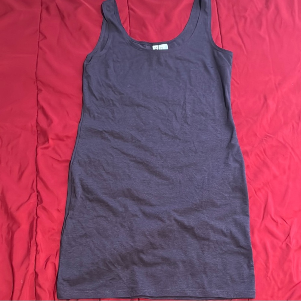 H&M Purple Fitted Tank Top